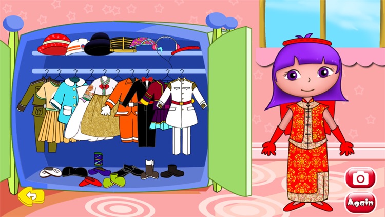 Alice Abenteuer Anzieh Buildings kostenlose App Kinder Spiele