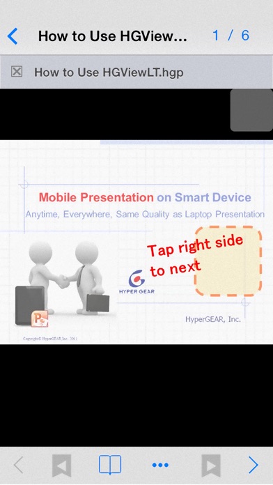 Screenshot #1 pour HGViewLT Mobile Presenter
