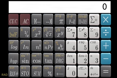 Pocket Calculator FUW screenshot 2