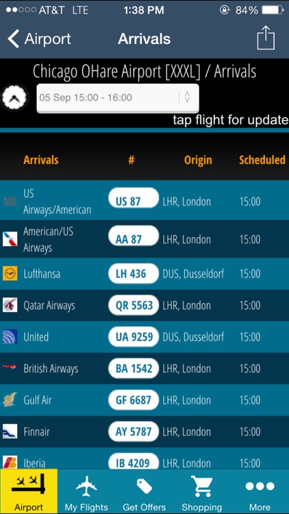 Chicago O’Hare Airport (ORD) Flight Tracker Radar