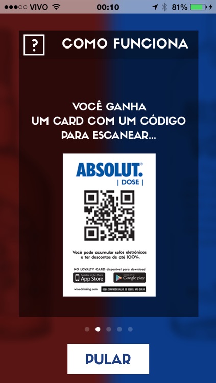 No Loyalty Card by Chivas & Absolut