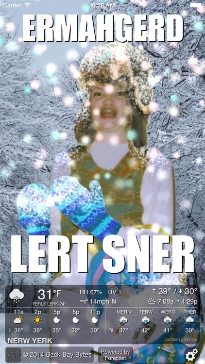 ERMAHGERD! Weather