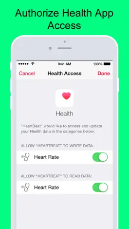 Game screenshot HeartBeat to Health App for Wahoo TICKR, Polar and Garmin apk