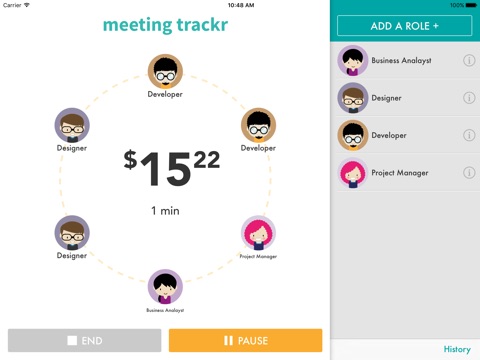 Meeting Trackr - Make your meetings count screenshot 3