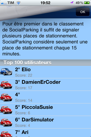 SocialParking - L'App Sociale che ti trova Parcheggio screenshot 2