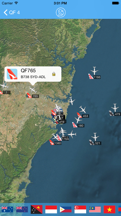 Australia Airport - iPlane Flight Informationのおすすめ画像3