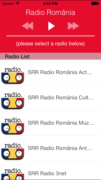 Screenshot 1 of Radio România - România radio online gratuite (RO) App