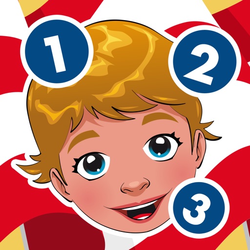 Around the World Counting Game for Children: learn to count 1 - 10
