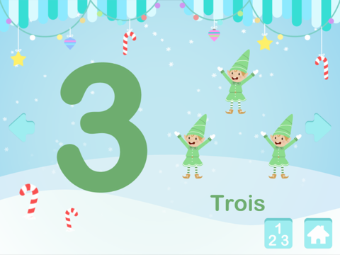 Screenshot #5 pour 123 : Jeux de Noël - Apprendre à Compter
