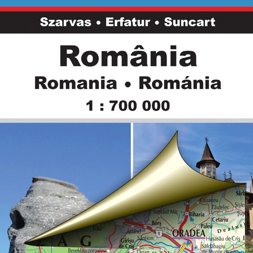 Romania. Tourist Map