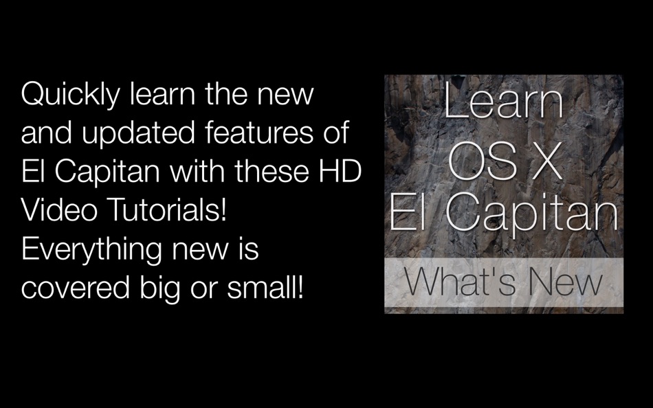 Learn - OS X El Capitan What's New Edition - 2.1 - (macOS)