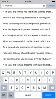 paramedic academy: flashcards, ekg, ems toolkit iphone screenshot 2