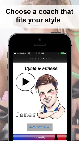 The app Global Cycle Coach: Your In-Door Cycling App Game screenshot Global Cycle Coach: Your In-Door Cycling App apk