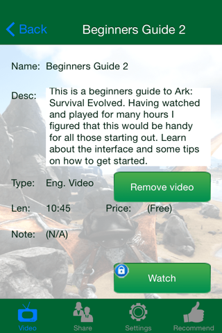 Video Walkthrough for Ark: Survival Evolved screenshot 2