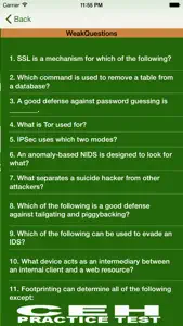 CEH Exam Prep screenshot #5 for iPhone