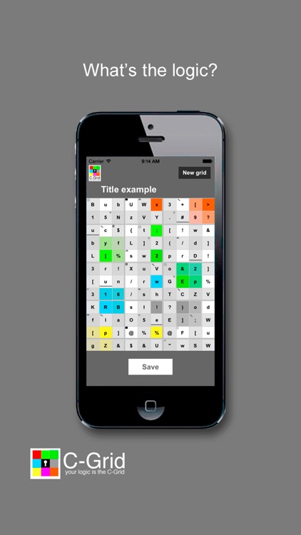 C-Grid | Store your password easy and safe