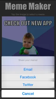 meme maker iPhone Captures Décran 2