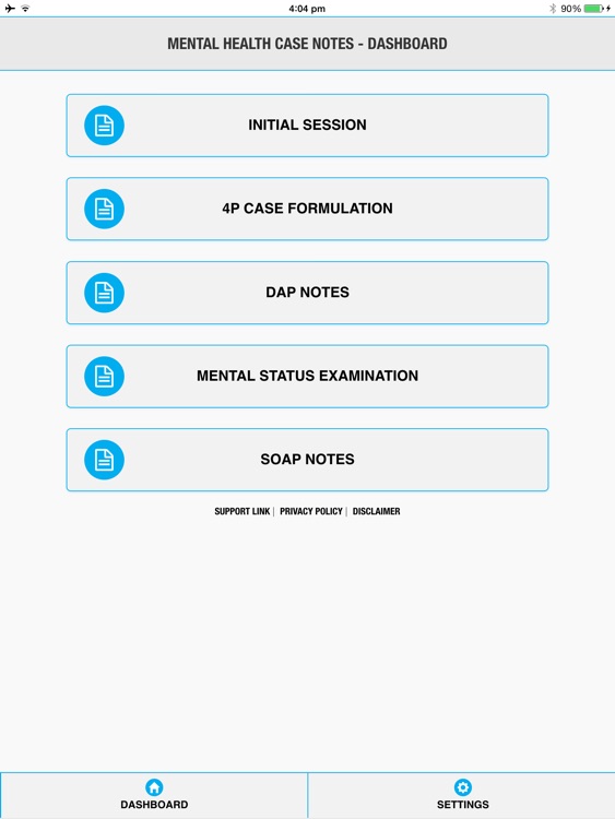 Mental Health Case Notes screenshot-0