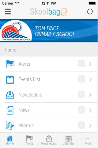 Tom Price Primary School - Skoolbag screenshot 2