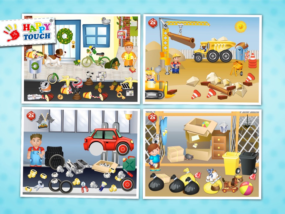 #4. A Funny Clean Up Game - All Kids Can Clean Up! By Happy-Touch® (iOS) Podle: concappt media