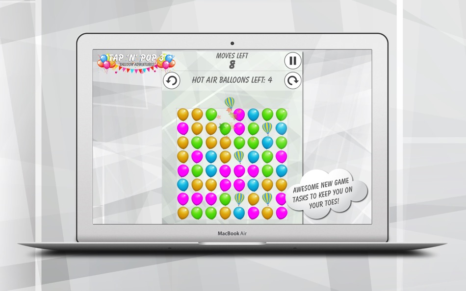 #3. Tap 'n' Pop 3: Balloon Adventures for Mac OS X (macOS) Av: Software River Solutions, Inc