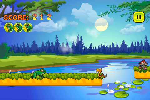 Froggy Jump Run - Free Frog Game screenshot 2