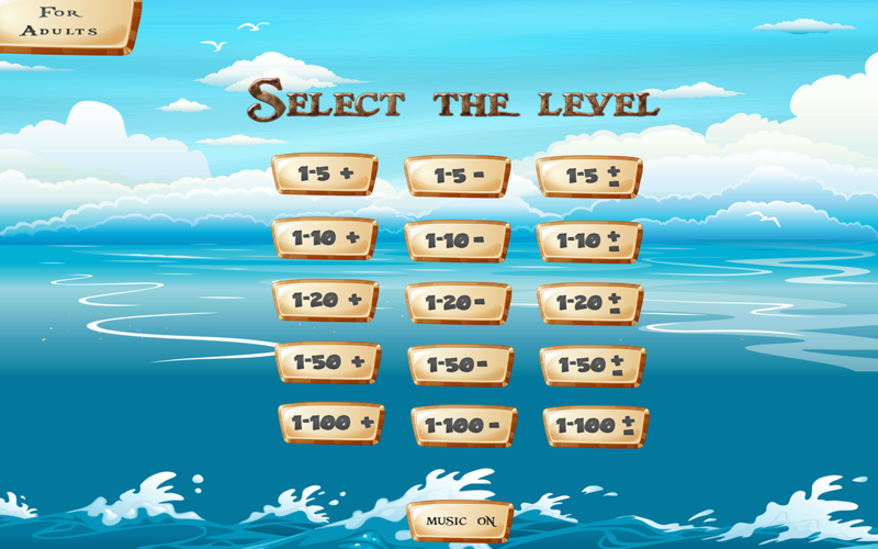 Pirate Sword Fight - Fun Educational Counting Game For Kids. thumbnail 3