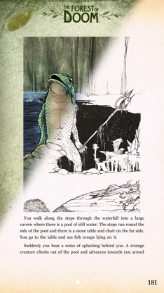 Fighting Fantasy: The Forest of Doom screenshot 3