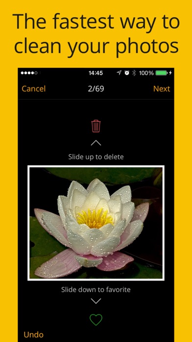 Screenshot #1 pour Slidy Pro - The most effective way to delete and manage your photos, free storage space