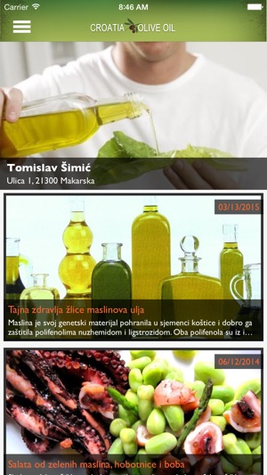 Croatia Olive Oil