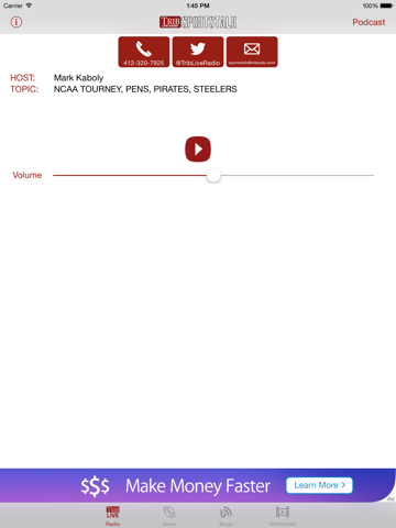 TribLIVE Radio SportsTalk & News by Pittsburgh Tribune-Review - Trib Total Media