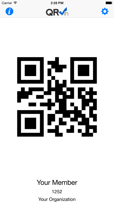 Screenshot #1 pour QR CheckIn