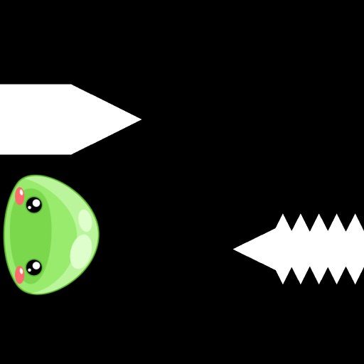 Slime Jumper (Move the slime left or right to jump over the spikes!) icon
