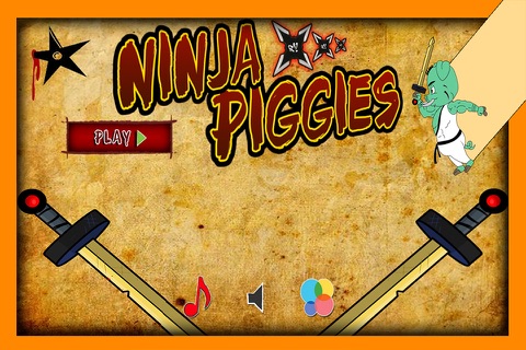 Assassin Ninja Piggies Free: Bad Piggy Jump Up & Run on Temple Rooftop screenshot 2