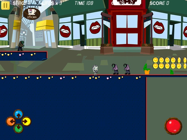 Monster Ghoul School Girls vs Zombies: Halloween Strike Team HD Edition screenshot-4