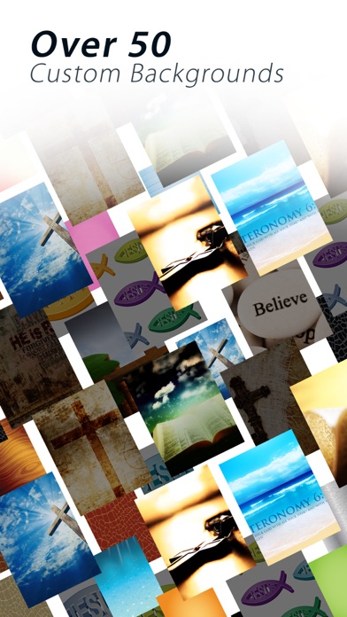 Screenshot #2 pour Bible Keyboard Background Inspirational Color Themes for iPhone, iPad, iPod