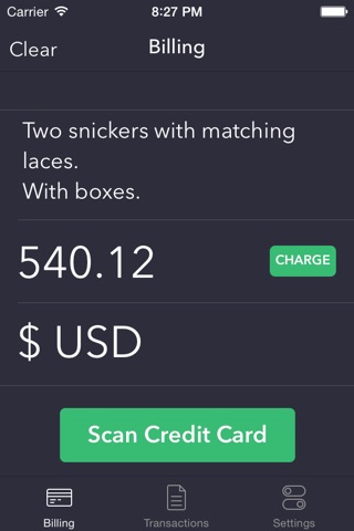 Visual Pay screenshot 2