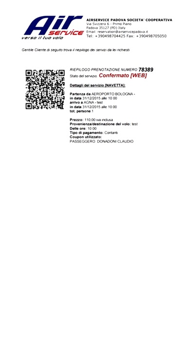 Screenshot #1 pour Airservice