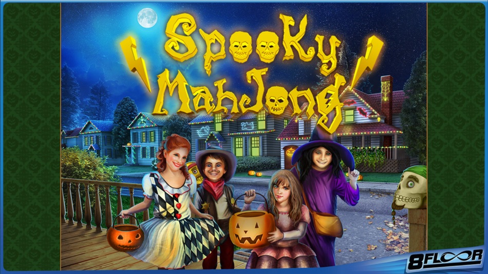 #1. Halloween Spooky Mahjong Free (iOS) 由: 8Floor