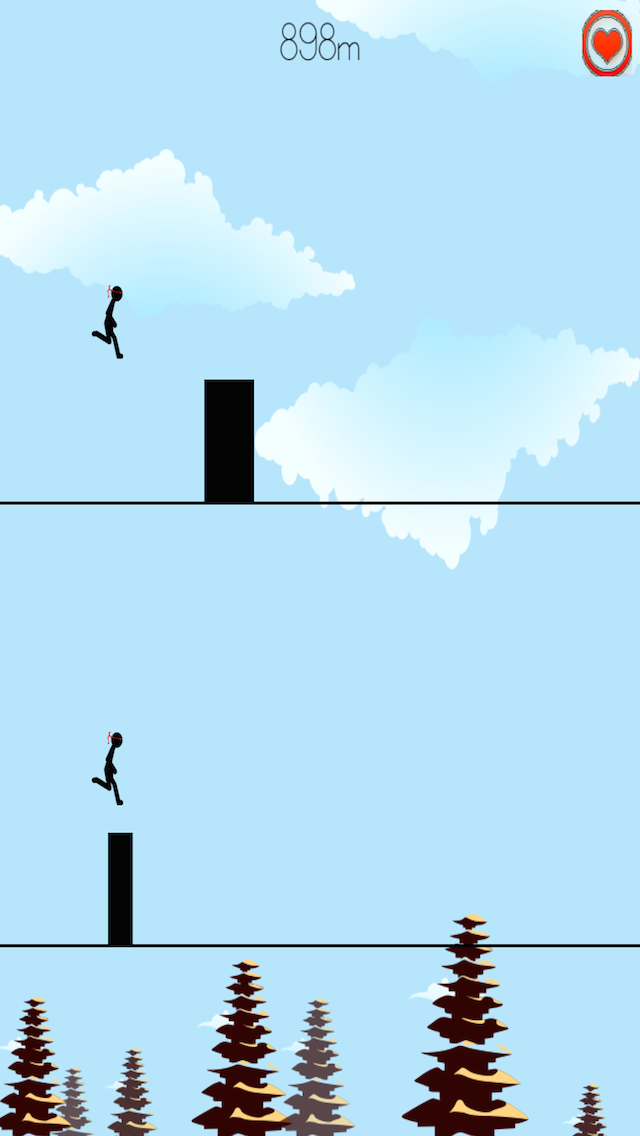 Ninja Stickman Jump - Don't Fall And Dieのおすすめ画像4