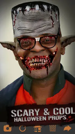 Game screenshot Scary Paranormal Face Changer - Halloween Prank Sticker Maker hack