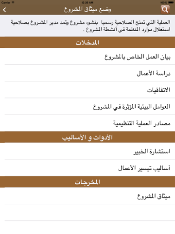 PMP Summary iPad screenshot 4 - Education app