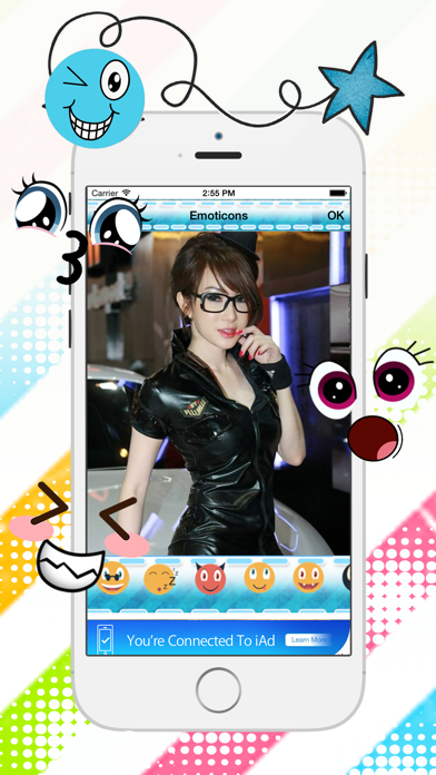 MonsTer Face : Funny Stickers app screenshot 3