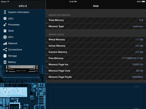 iCPU-Z (System Information, Monitoring tools, Memory Check)のおすすめ画像4