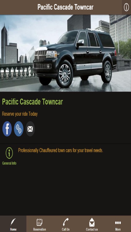 Pacific Cascade Towncar