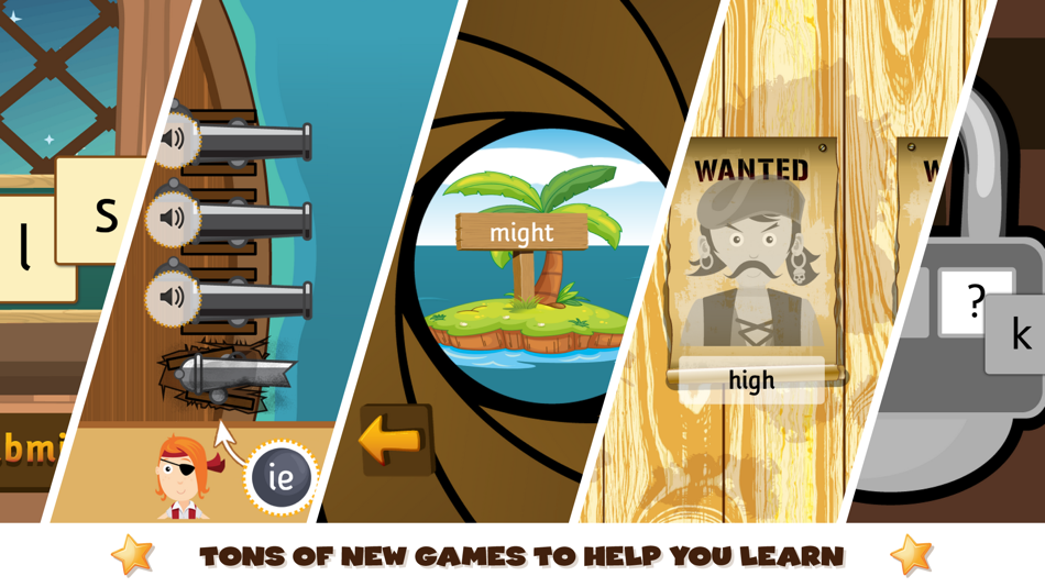 #5. Pirate Phonics 2 : Kids learn to read! (iOS) 由: Unit11