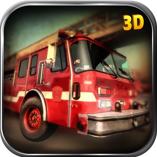 Airport Fire Truck Rescue 3D: Emergency Help Squad Icon