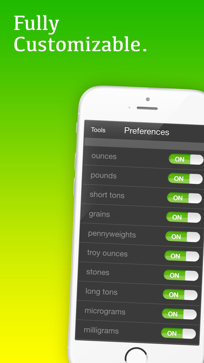 Milas Weight Converter