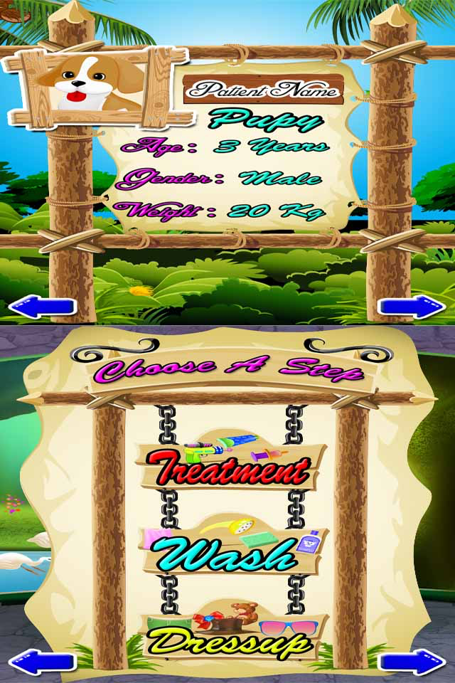 Zoo Animals Rescue Doctor Game and Washing Salon