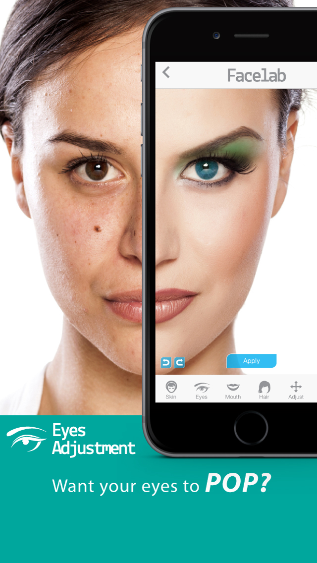FaceLab - perfect makeover cosmetic retouch and free selfie makeup app